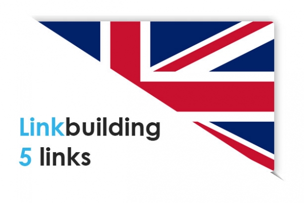 Linkbuilding pakket UK: 5 links