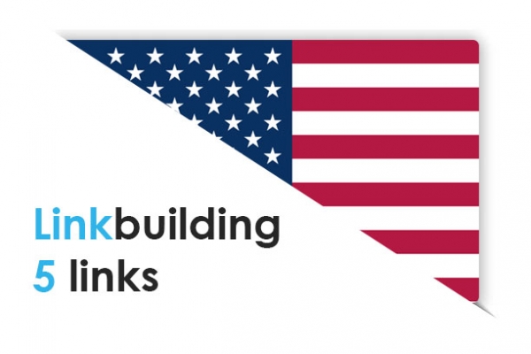 Linkbuilding pakket USA: 5 links
